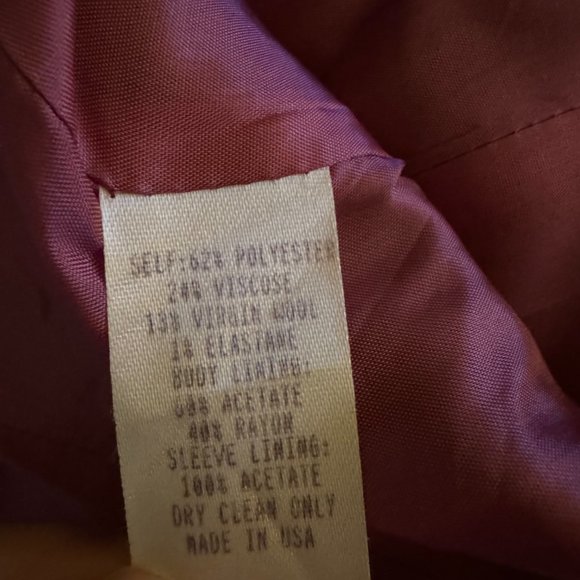 Brown and Pink Bow Blazer ASO Paris Geller - Picture 6 of 7